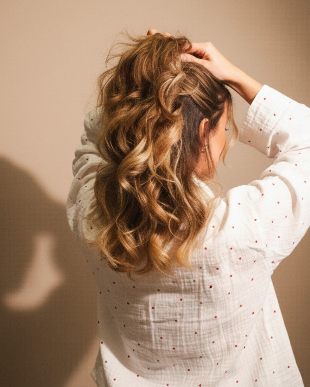 Queue de cheval sur pince - Ondulé Naturel